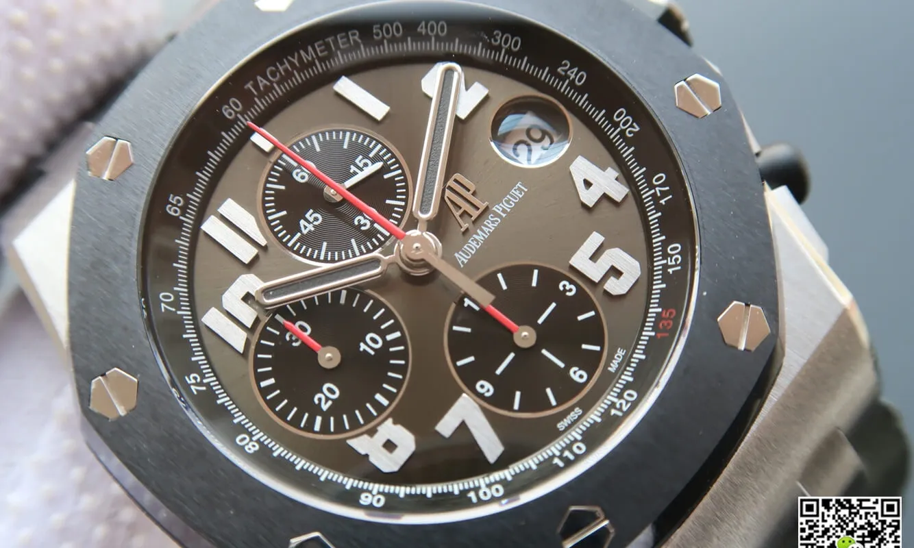 Audemars Piguet Royal Oak Offshore 26219IO.OO.D005CR.01 JF Factory 1:1 Best Edition Replica Watch Grey Dial